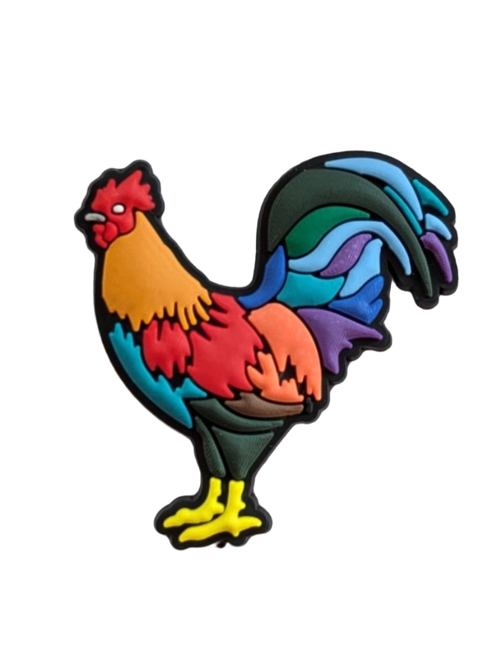 Rooster Shoe Charm