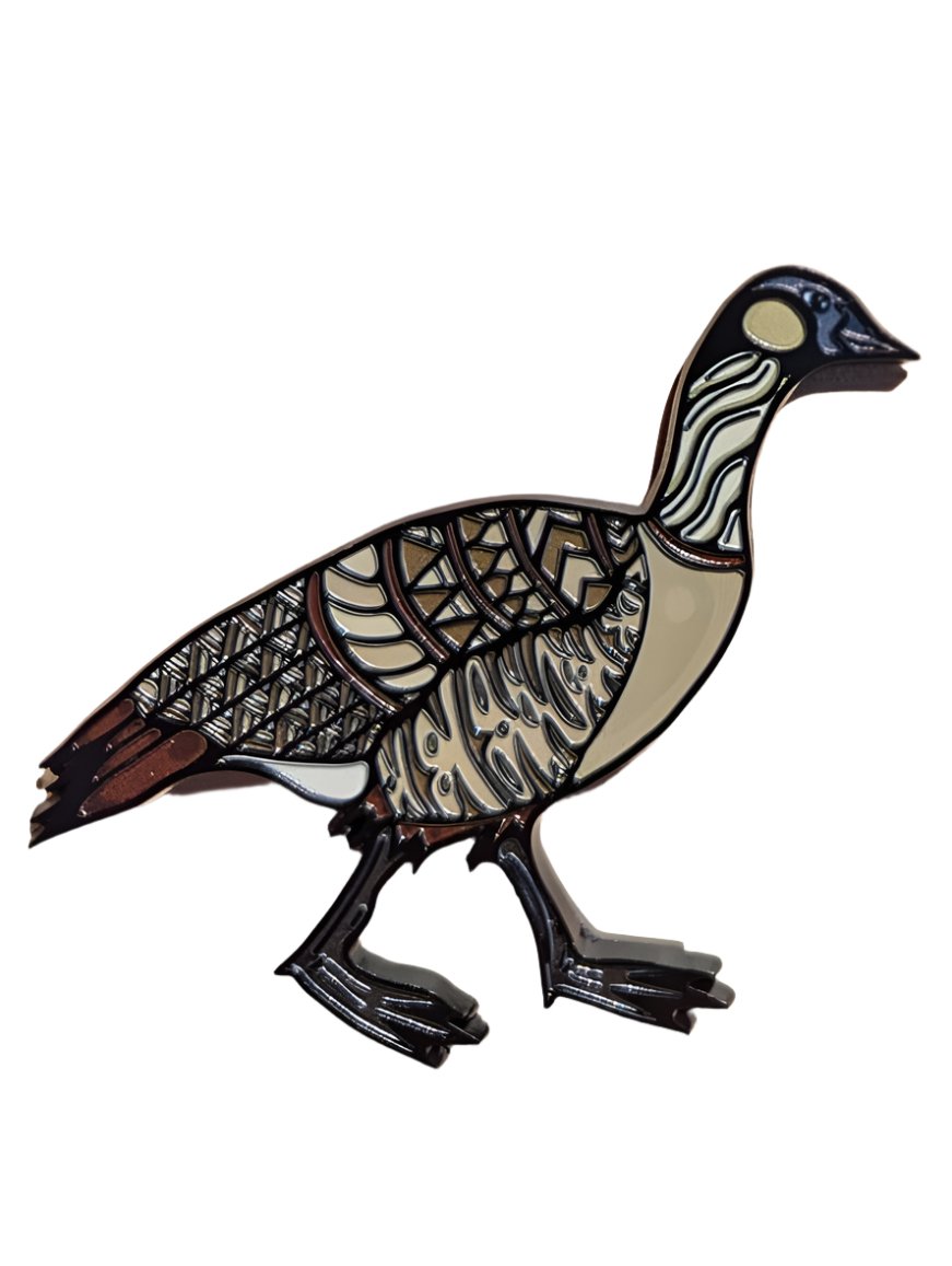 Nene Hawaiian Goose Tribal Magnet