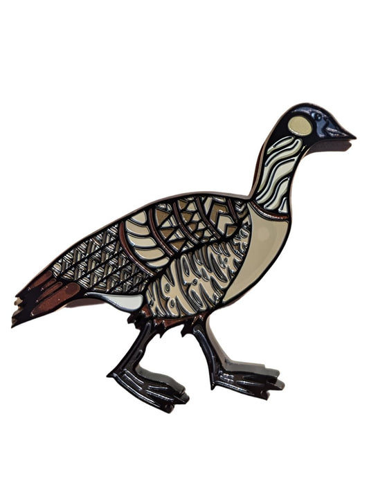 Nene Hawaiian Goose Tribal Magnet