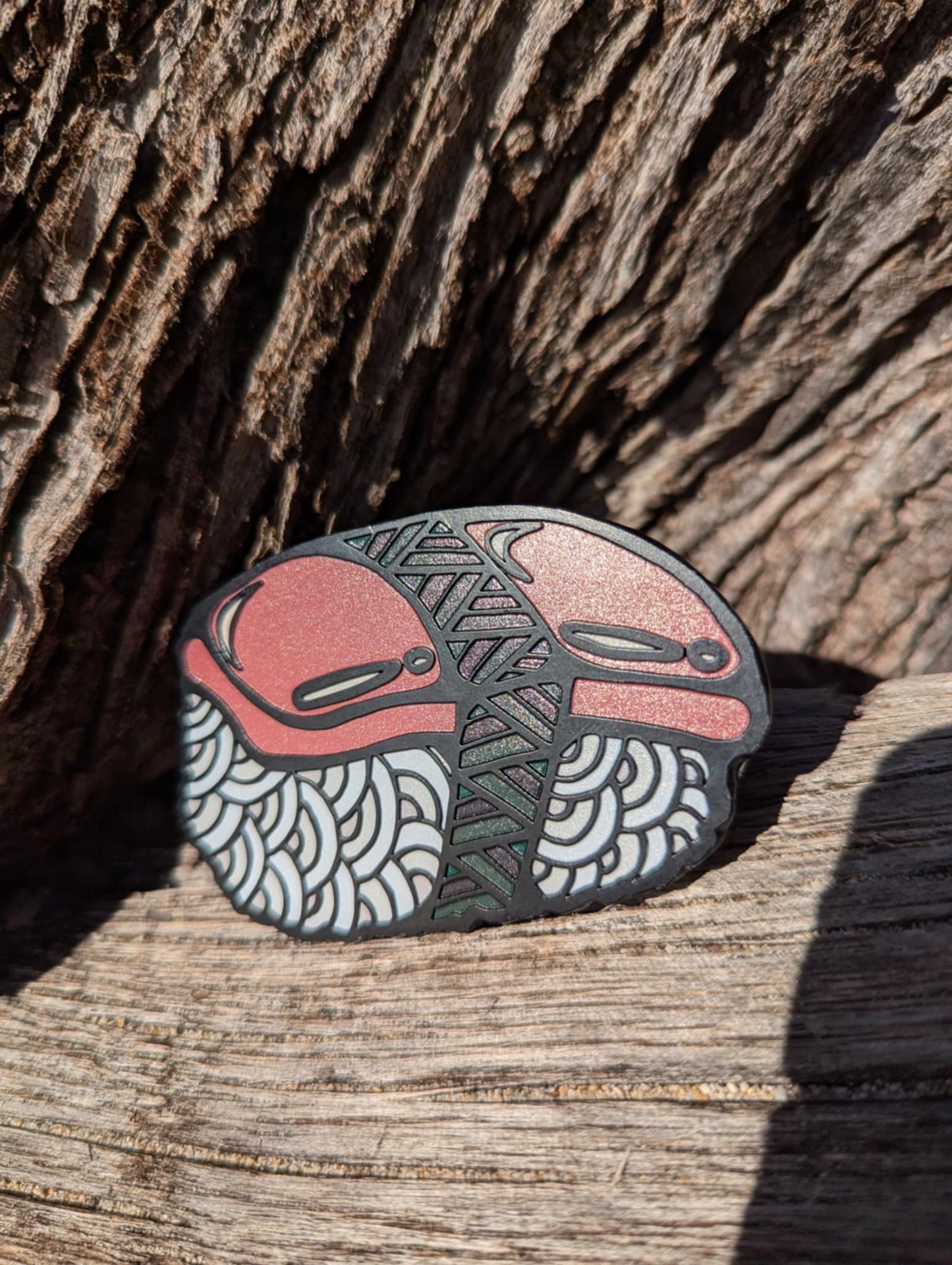 Tribal Spam Musubi Magnet