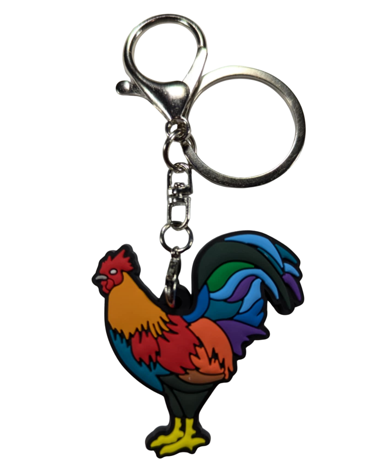Rooster Keychain