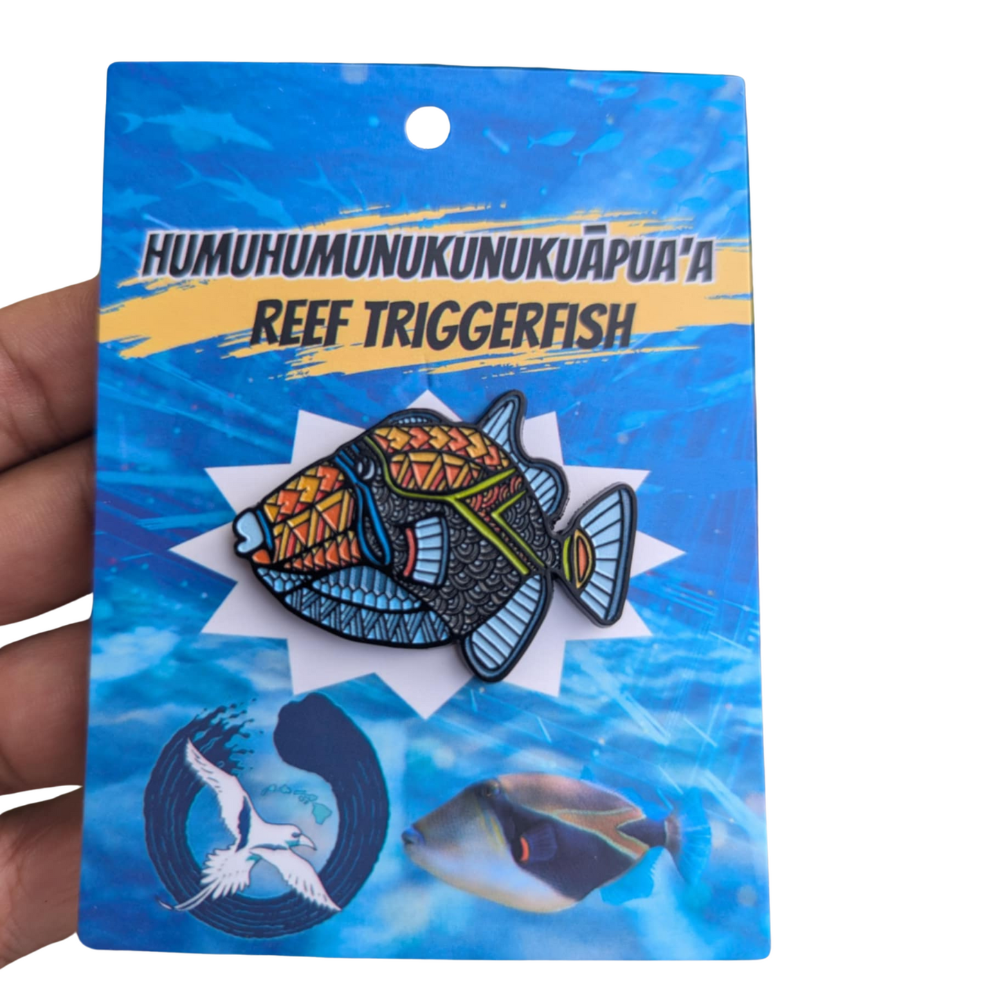 Humuhumunukunukuapuaa Enamel Pin