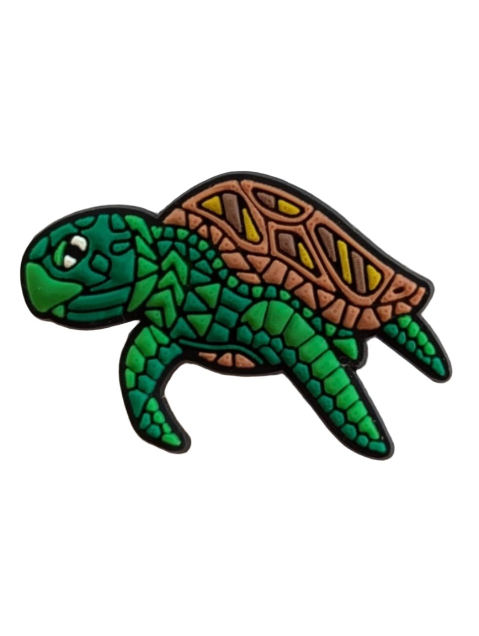 Sea Turtle Honu Tribal Shoe Charm