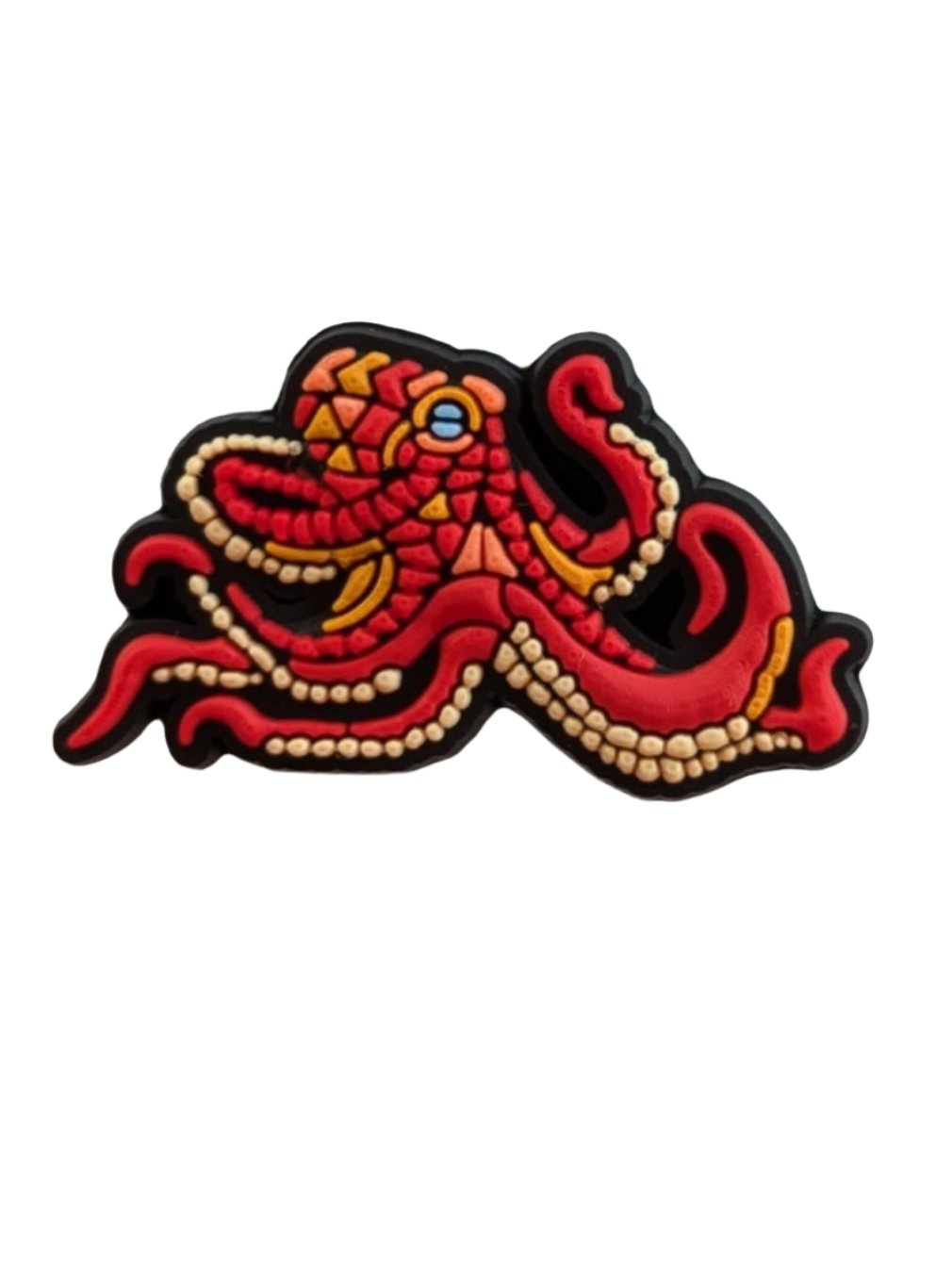 Tako Octopus Tribal Shoe Charm