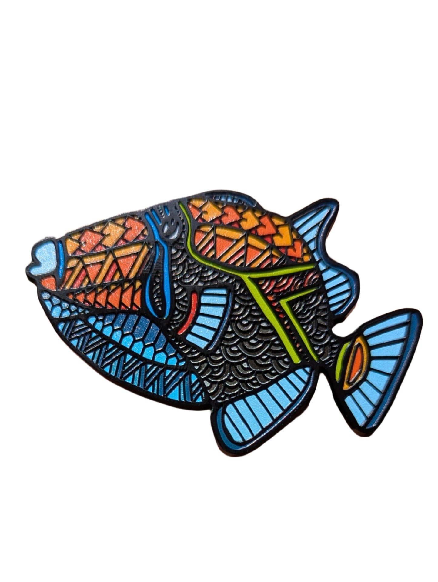 Humuhumunukunukuapua`a Tribal Magnet
