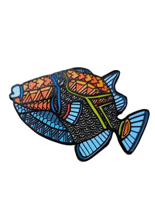 Humuhumunukunukuapua`a Tribal Magnet