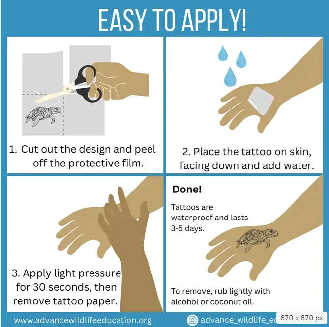North America Tattoos (Black)