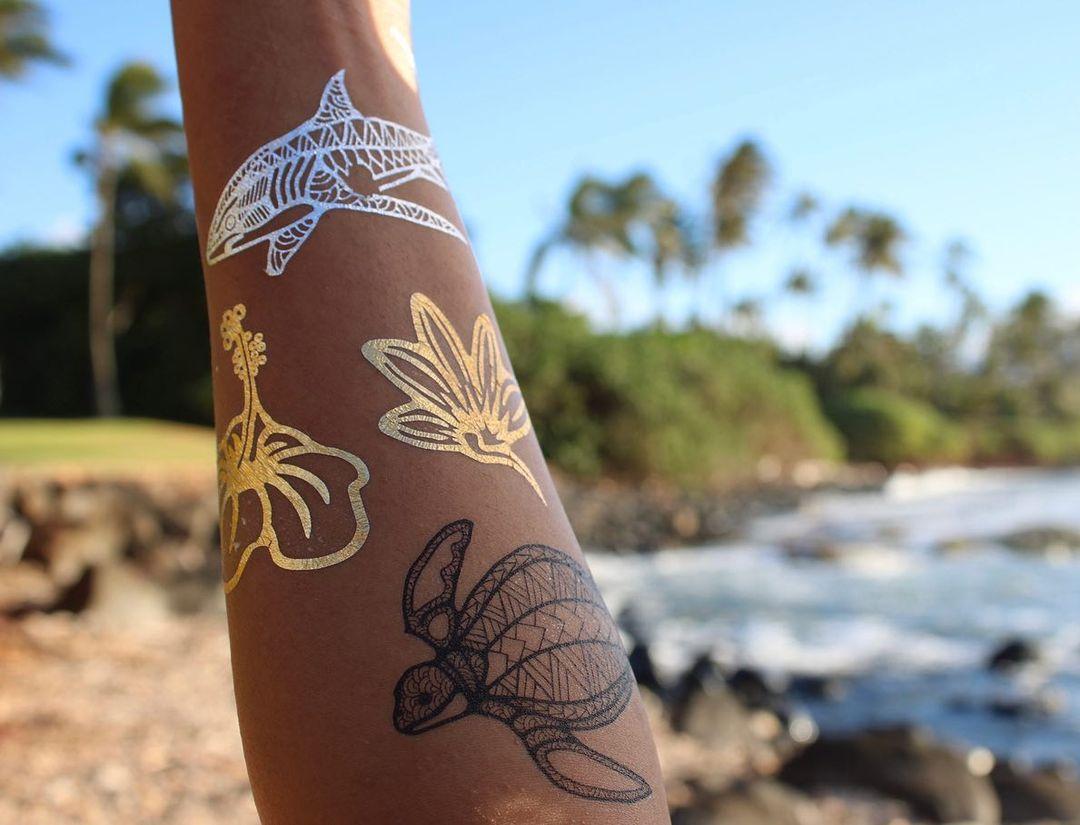 temporary tattoos