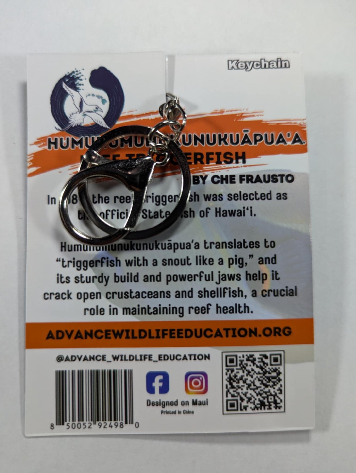 Humuhumunukunukuapuaa Keychain