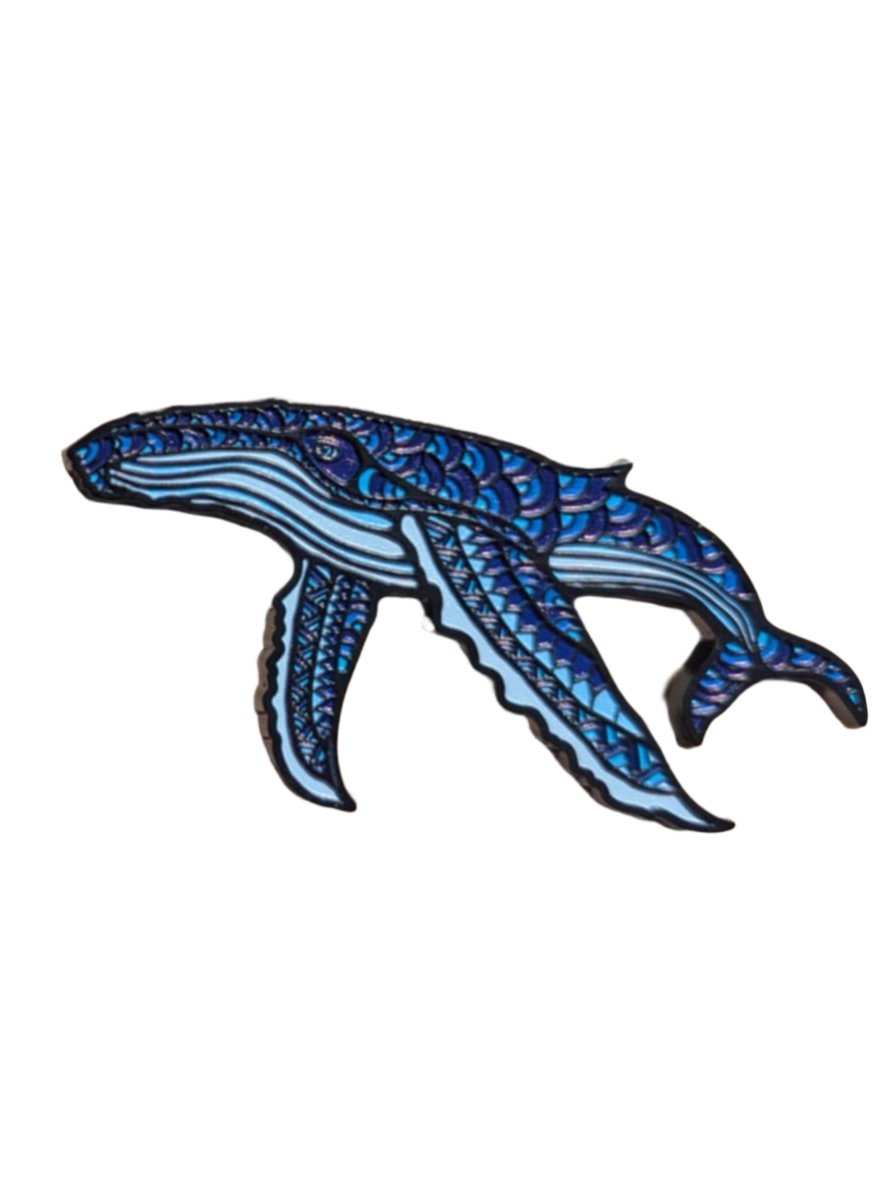 Magnet Sea Humpback Whale Tribal