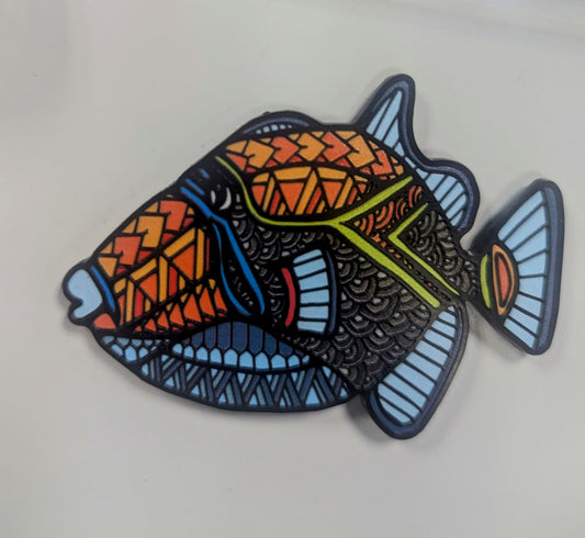 Enamel Magnet Humuhumunukunukuapua'a