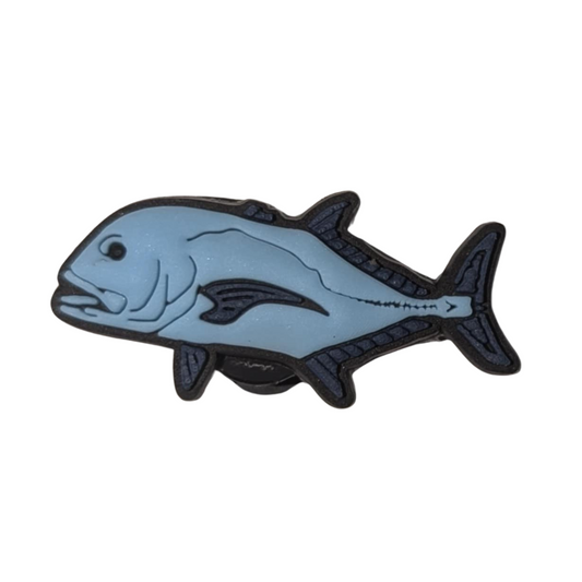 Trevally Ulua Fish Shoe Charm