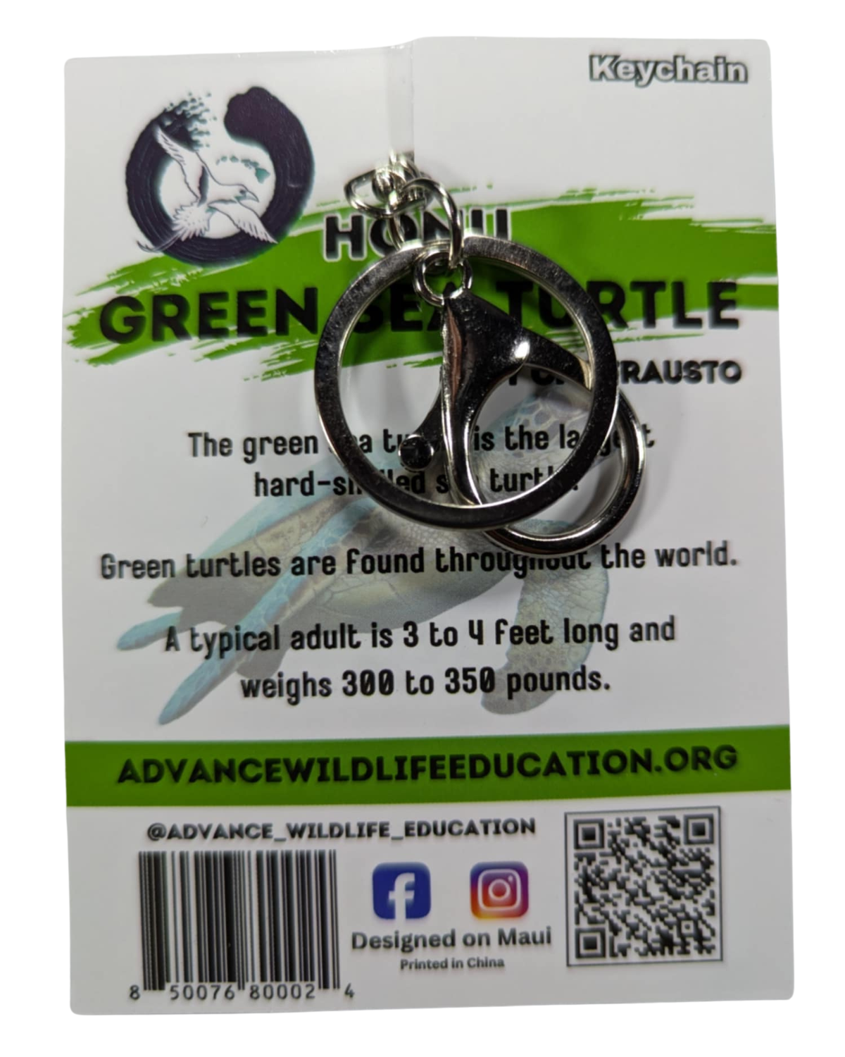 Sea Turtle Keychain