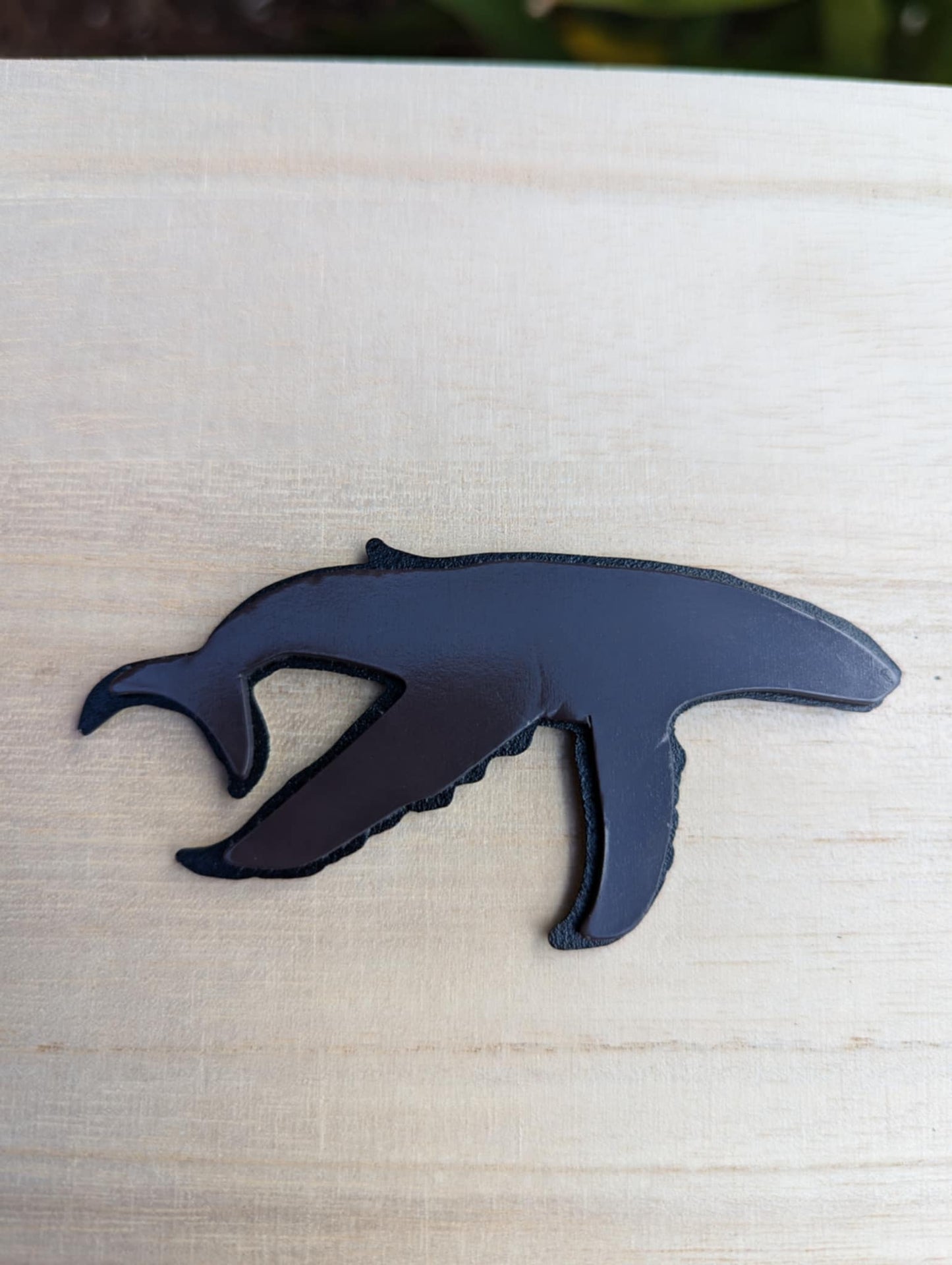 Enamel Magnet Humpback Whale