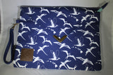 Seabirds Clutch Bag